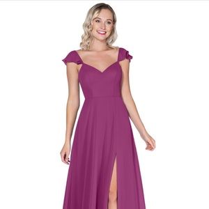 Boho dress/azazie Bridesmaid dress. Style: Everett